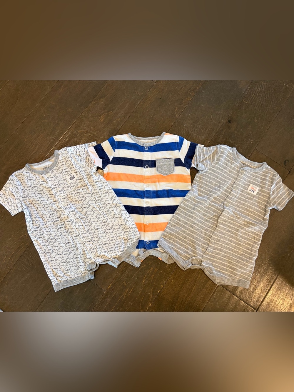 Simple Joy rompers